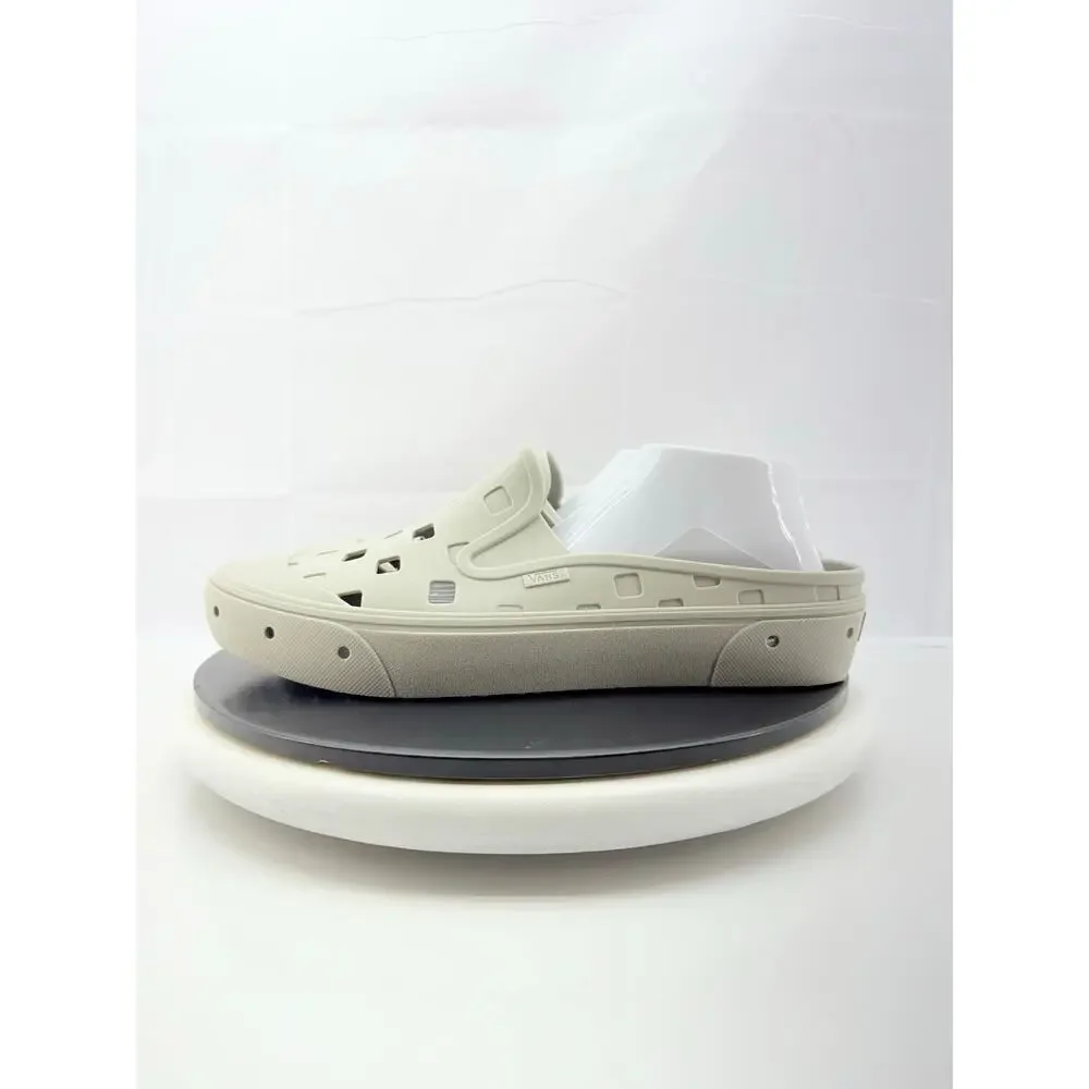 Vans‎ Trek Slip On Mule Beige Mens Size 13 Fishing Water Boat Shoes Sandals